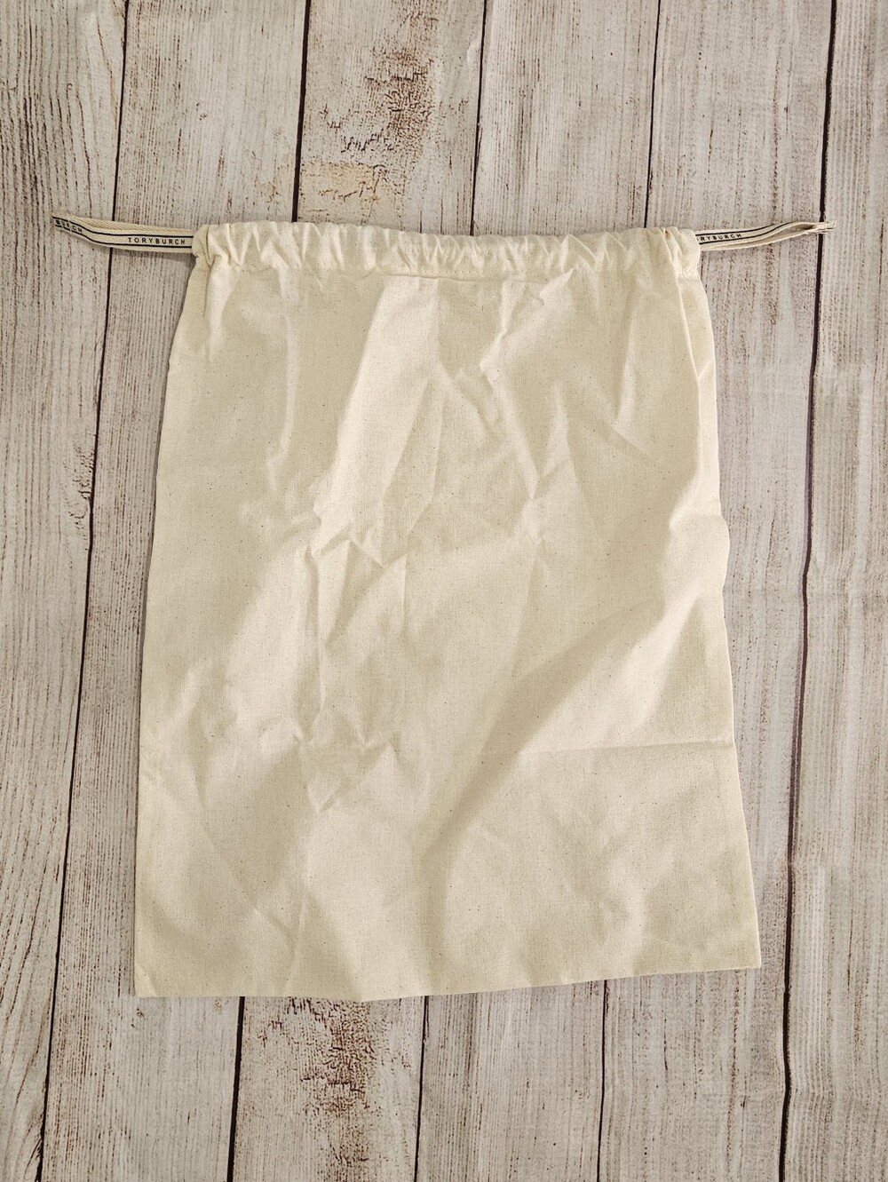 Tory Burch Canvas Drawstring Dust Bag
